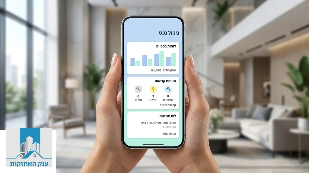 שימוש באפליקציה חכמה לניהול ותחזוקת בניין משותף